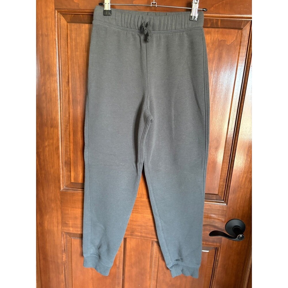 Jumping Beans Dark Gray Fleece Sweatpant Joggers - Boy's 12